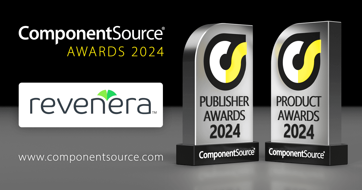 ReveneraがComponentSourceの賞を3つ受賞