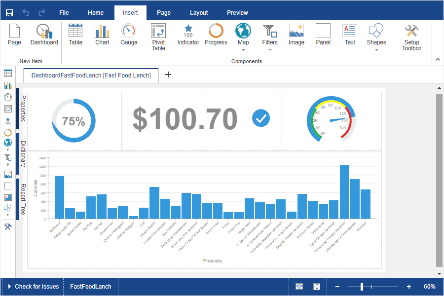 Stimulsoft Dashboards.WEB（英語版） 商品画像