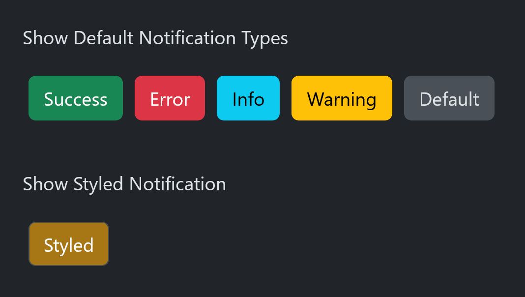 Kendo UI Angular UI Notification Controls 商品画像 Kendo UI Angular UI Notification Controls 商品画像