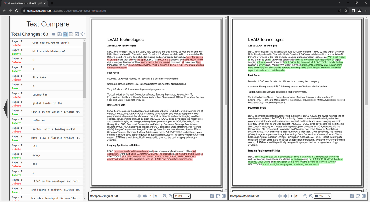 LEADTOOLS Document SDK（英語版） 商品画像