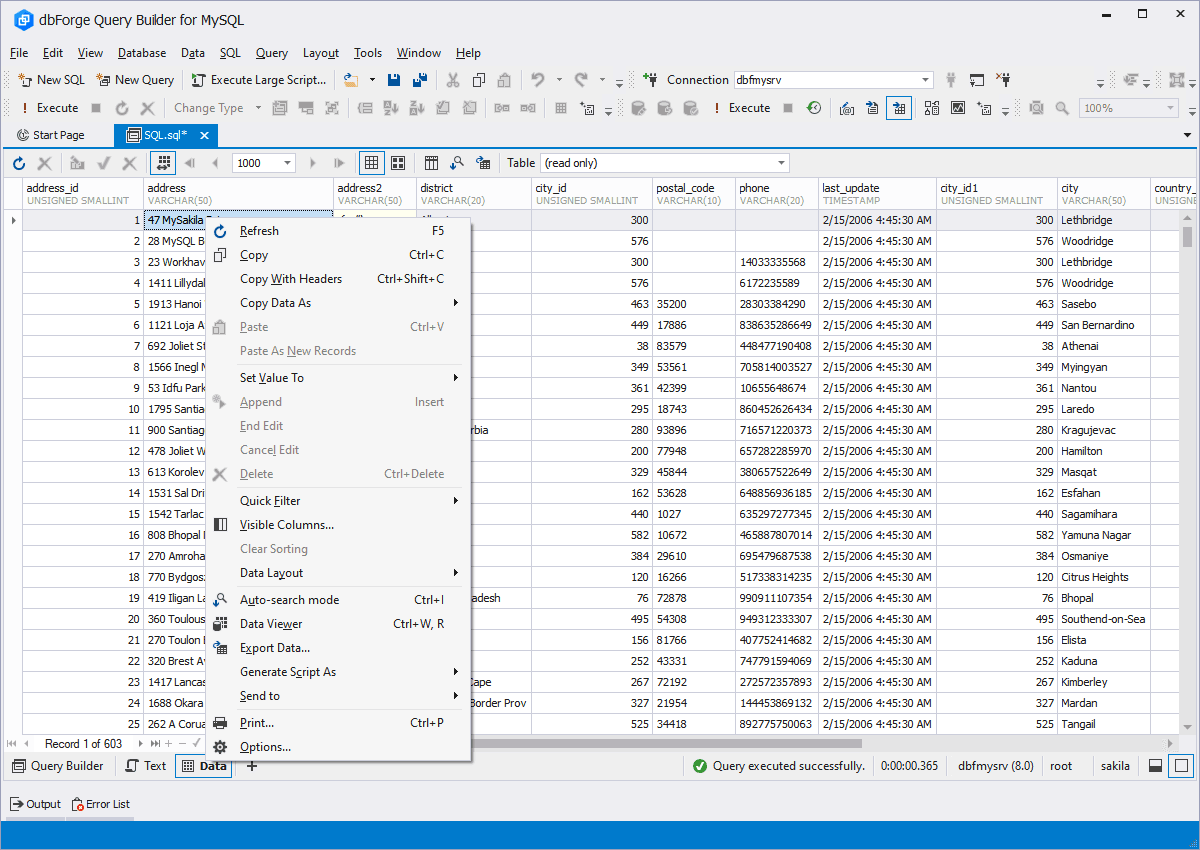 dbForge Query Builder 商品画像