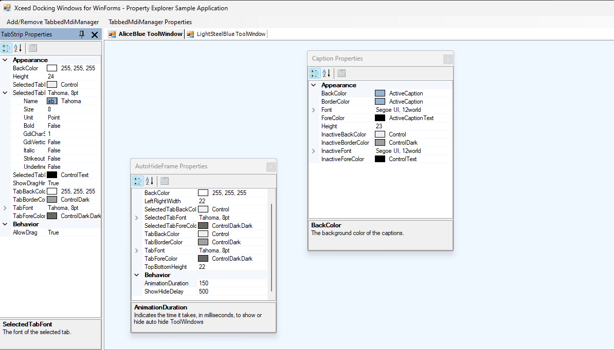 Xceed Docking Windows for WinForms 商品画像
