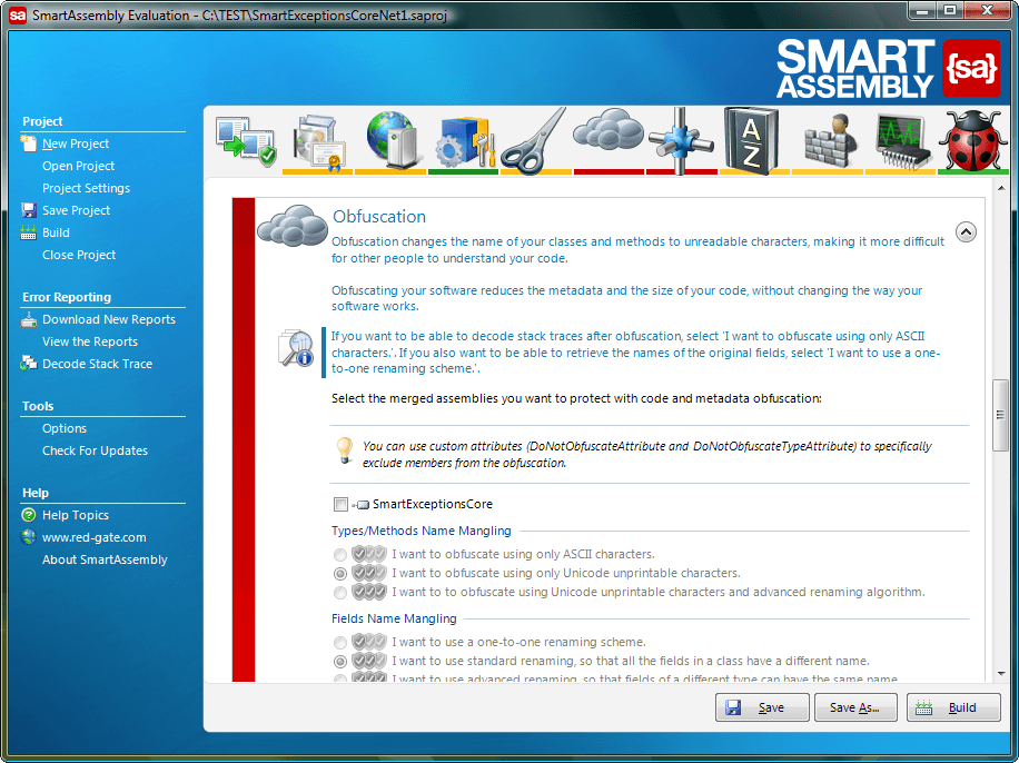 SmartAssembly が利用可能になりました