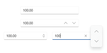 Syncfusion WinUI UI Input Controls 商品画像