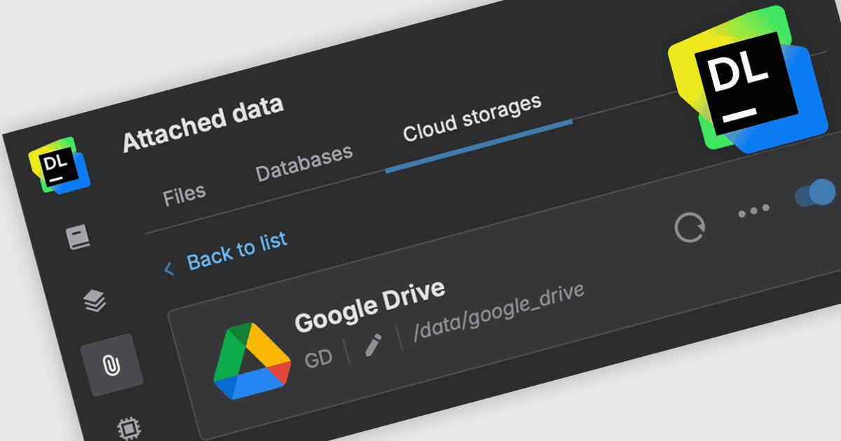 エクスポートせずにGoogleドライブデータをクエリ