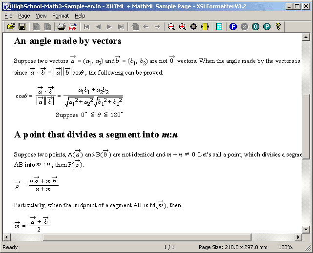 AH Formatter MathML Option 商品画像