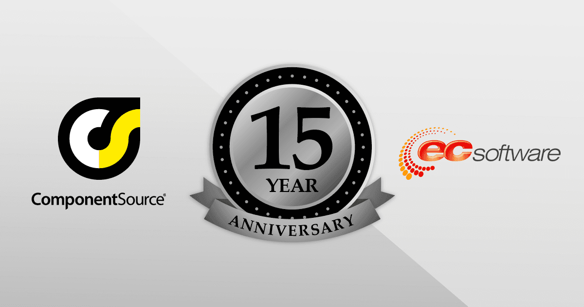 EC Softwareとのパートナーシップ15周年を祝賀