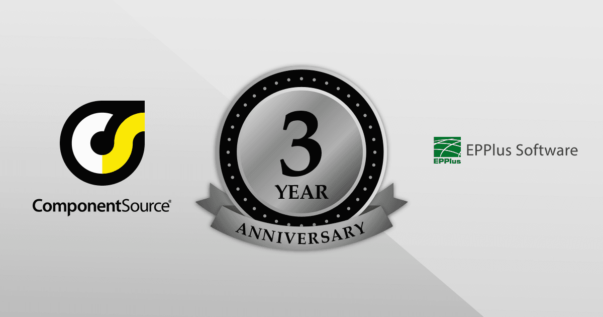 EPPlusとのパートナーシップ3周年を祝賀