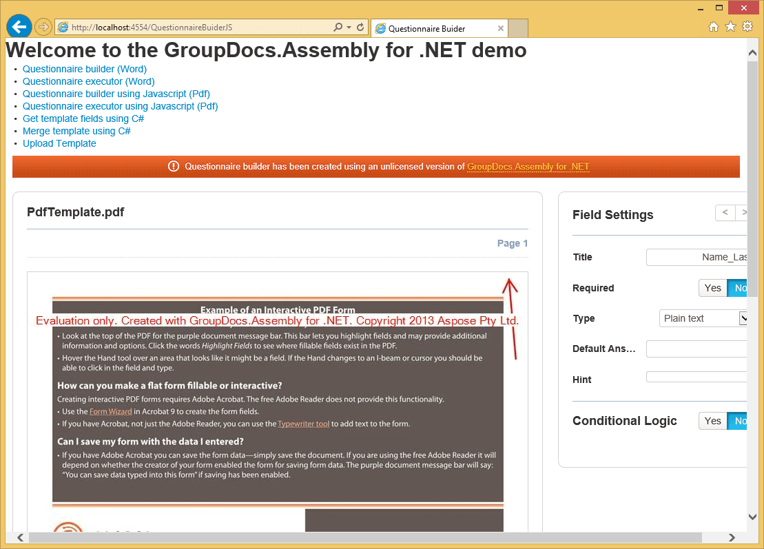 GroupDocs.Assembly for .NET リリース