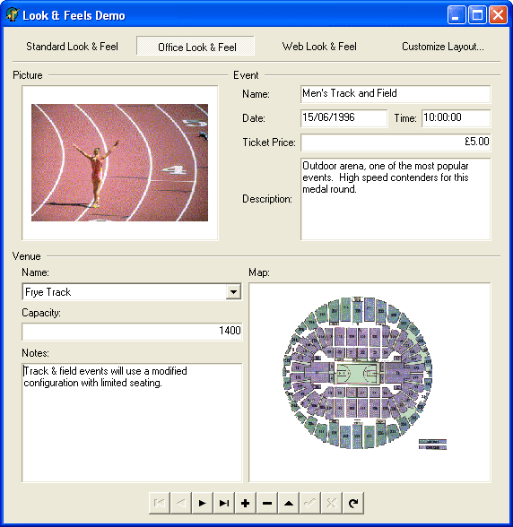 ExpressLayout Control 商品画像
