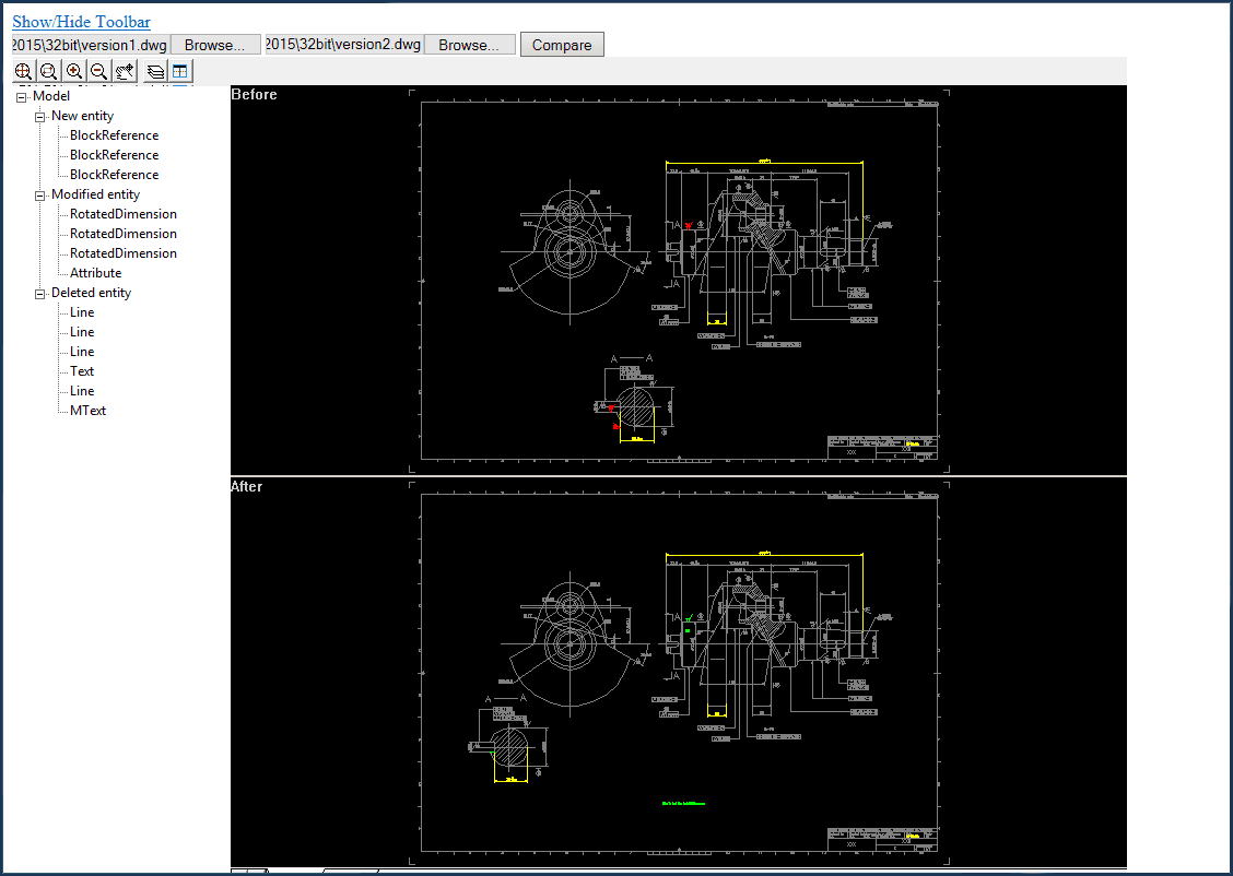 DWG Compare ActiveX （英語版） 商品画像