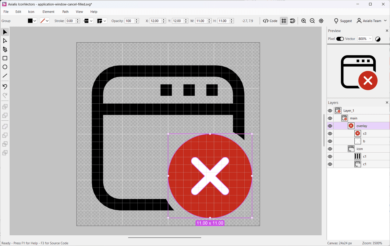 Axialis Fluent System Vector Icons 商品画像