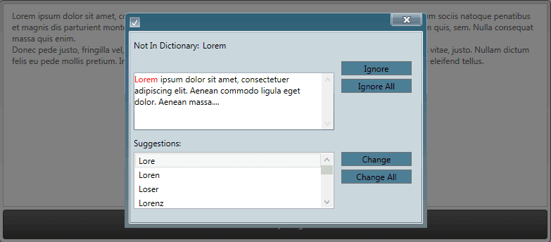 Infragistics Ultimate UI for WPF Spell Checker 商品画像 Infragistics Ultimate UI for WPF Spell Checker 商品画像