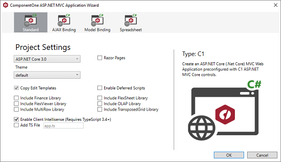 ComponentOne ASP.NET MVC Project Templates 商品画像 ComponentOne ASP.NET MVC Project Templates 商品画像