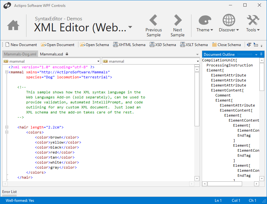 Actipro SyntaxEditor for WPF（英語版） 商品画像