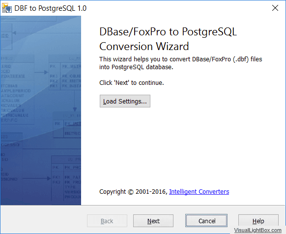 FoxPro to PostgreSQL 商品画像