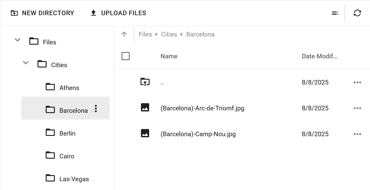DevExpress ASP.NET MVC Client-Side File Manager 商品画像 DevExpress ASP.NET MVC Client-Side File Manager 商品画像