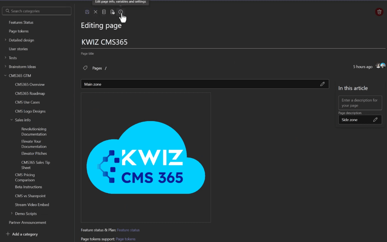 KWIZ CMS App 商品画像