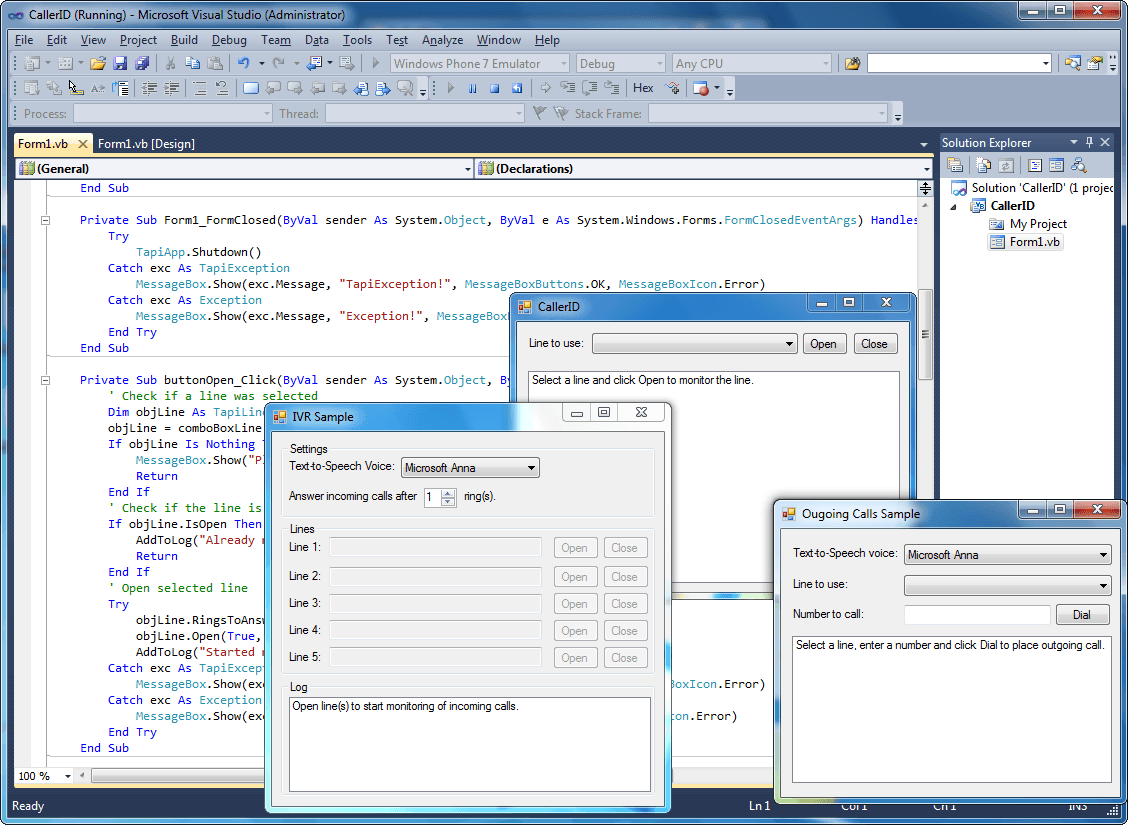 AddTapi.NETがリリース
