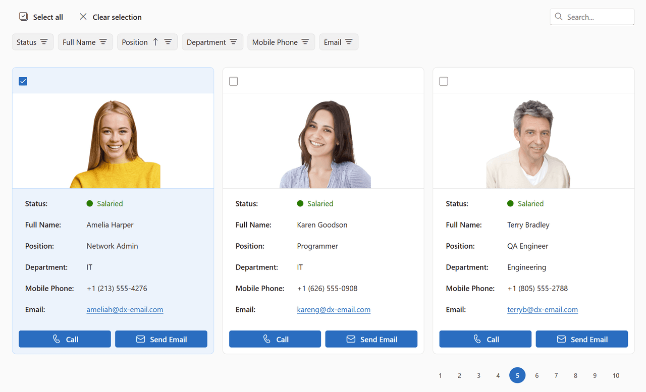 DevExtreme jQuery UI Selection Controls 商品画像 DevExtreme jQuery UI Selection Controls 商品画像