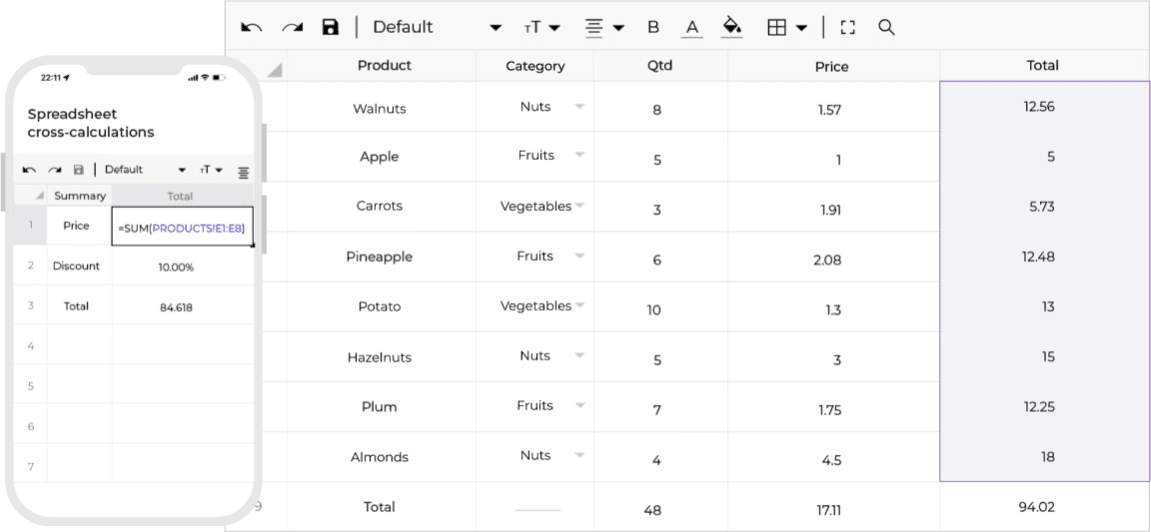 Jspreadsheet Pro 商品画像