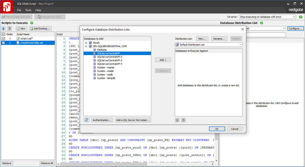 SQL Multi Script （英語版） 商品画像