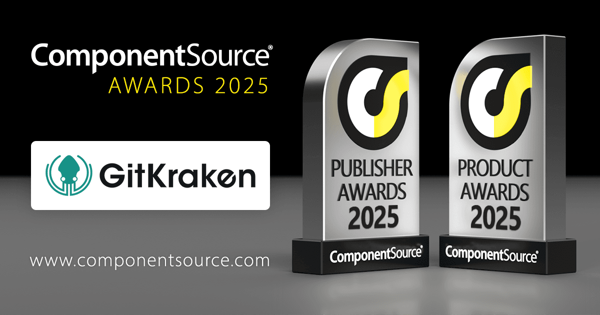 GitKrakenがComponentSourceの賞を2つ受賞