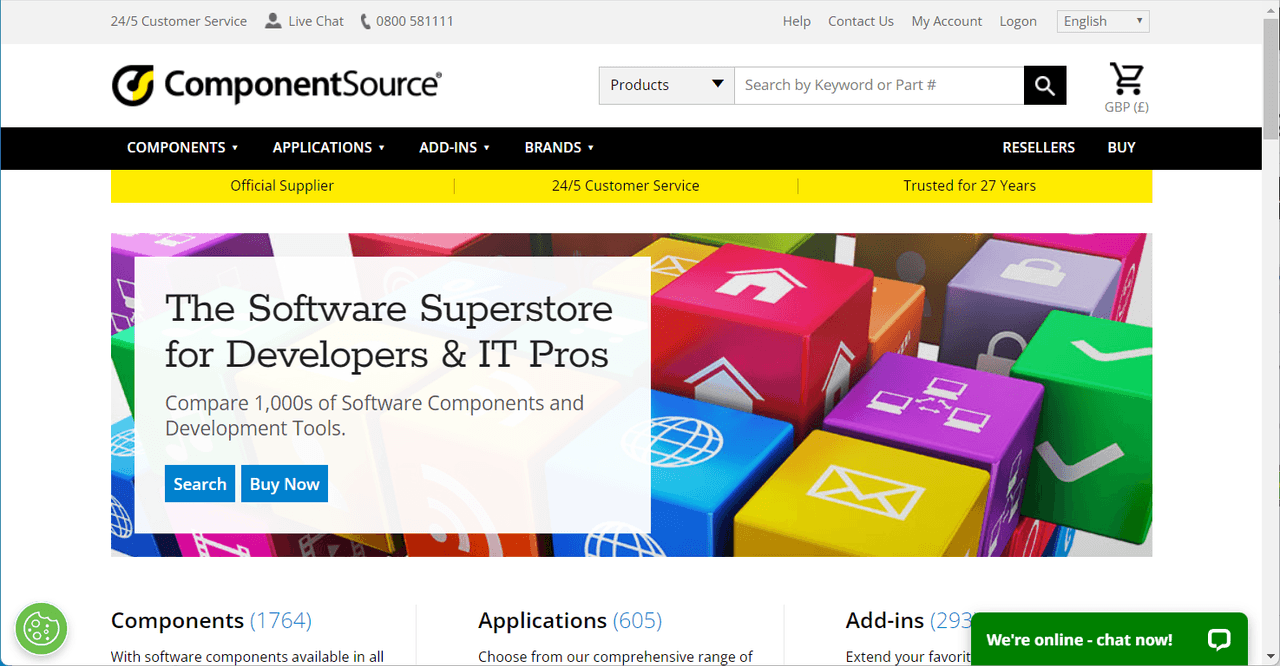 ComponentSource Test Product 商品画像
