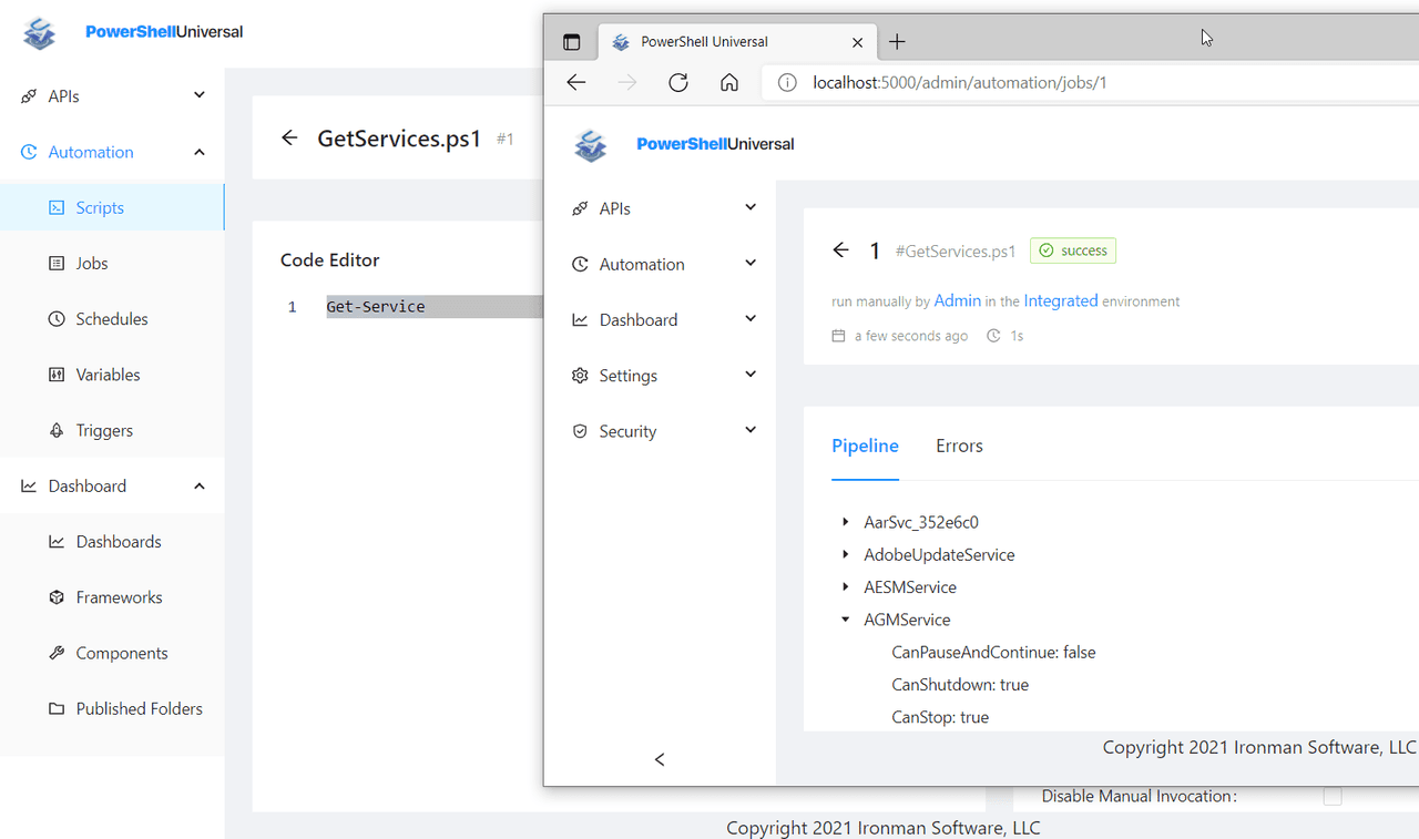 Devolutions PowerShell Universal 商品画像
