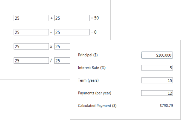 Infragistics Ultimate UI for WPF Calculation Manager 商品画像