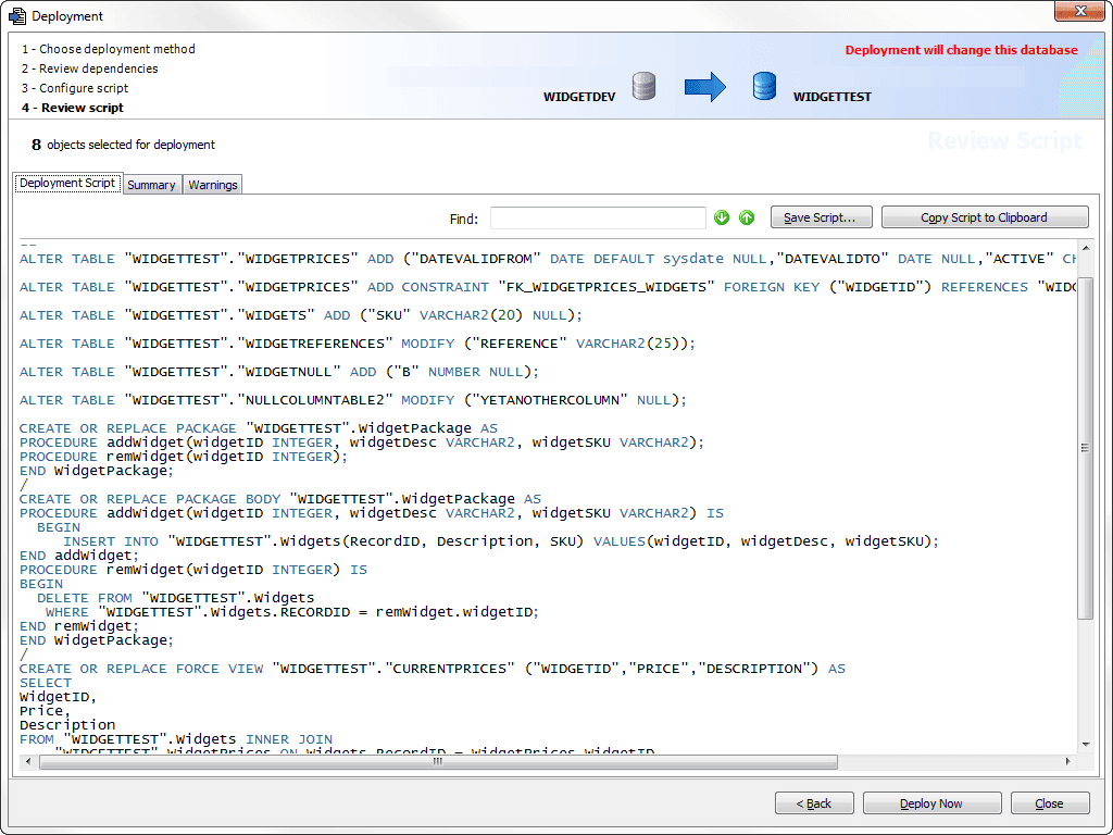 Data Compare for Oracle （英語版） 商品画像