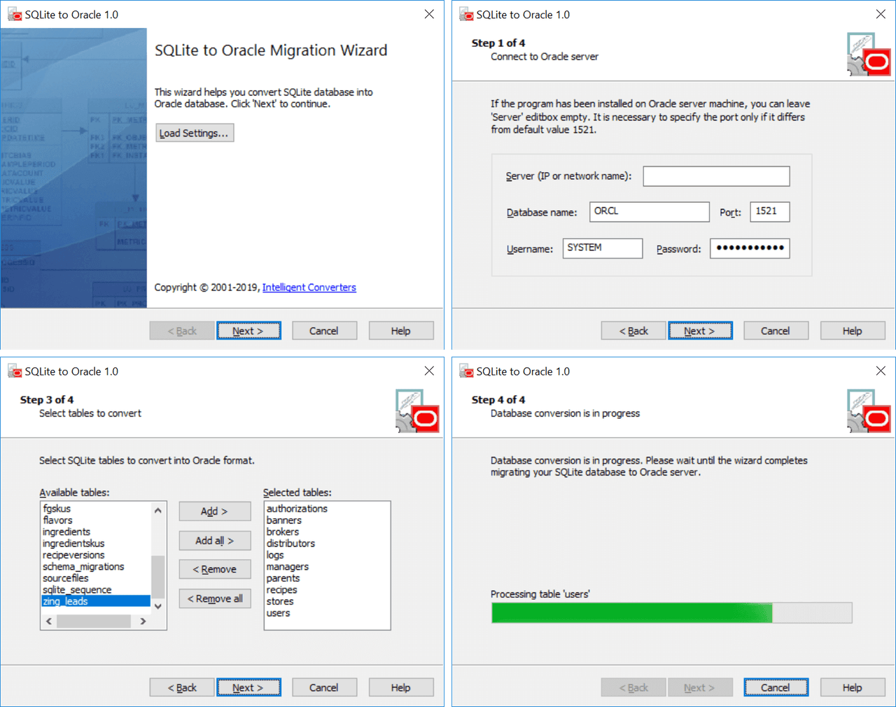 SQLite to Oracle（英語版） 商品画像