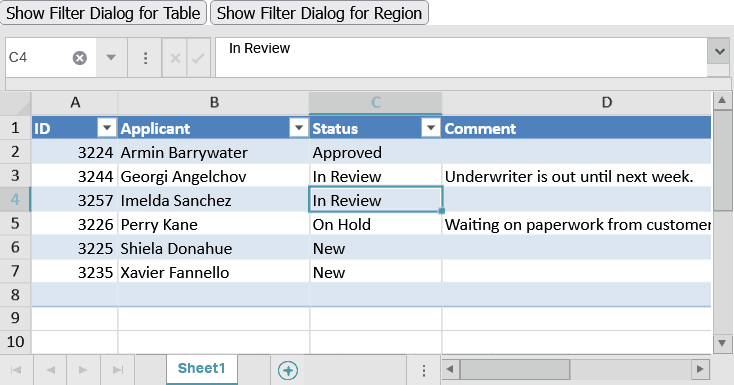 Infragistics Ultimate UI for ASP.NET Core Spreadsheet 商品画像