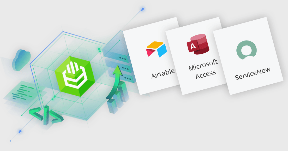 ODBC経由でAccessやAirtable、ServiceNowに接続
