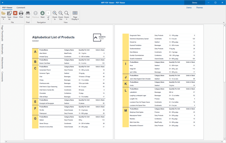 DevExpress WPF PDF Viewer 商品画像 DevExpress WPF PDF Viewer 商品画像