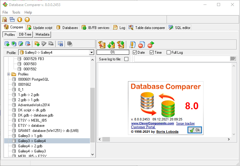 Database Comparer Tools（英語版） 商品画像