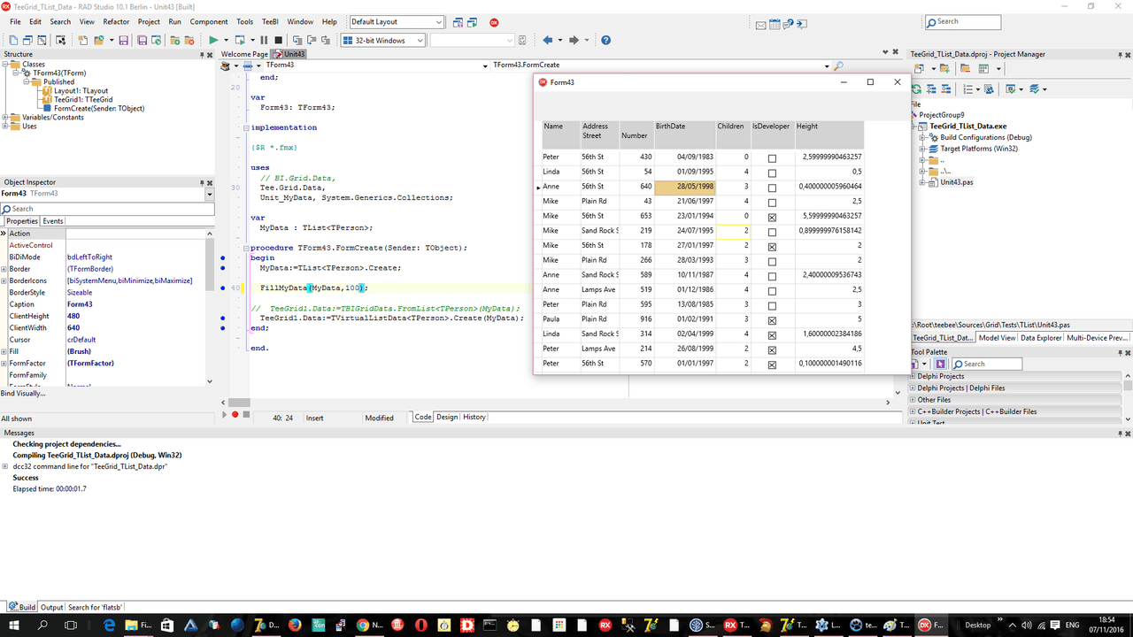 TeeGrid for VCL/FMX（英語版） 商品画像