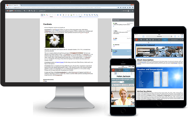 oXygen XML Web Authorがリリースされました