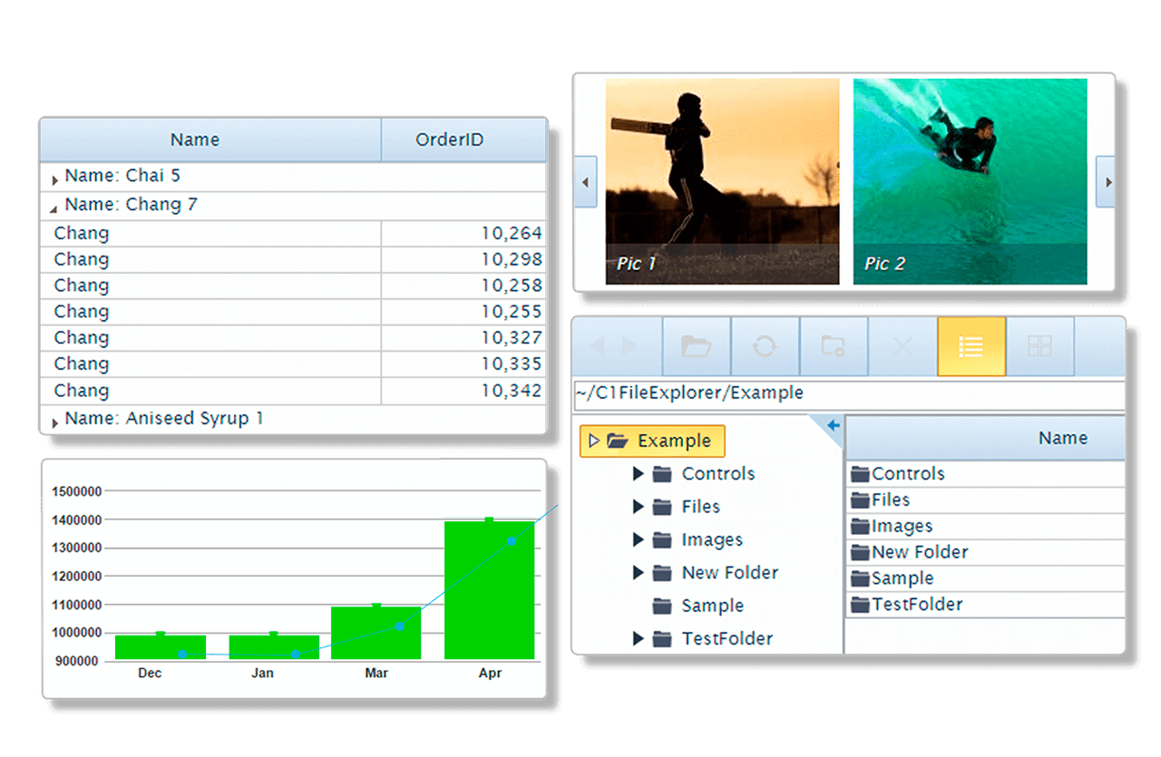 ComponentOne Studio ASP.NET Web Forms Edition（英語版） 商品画像