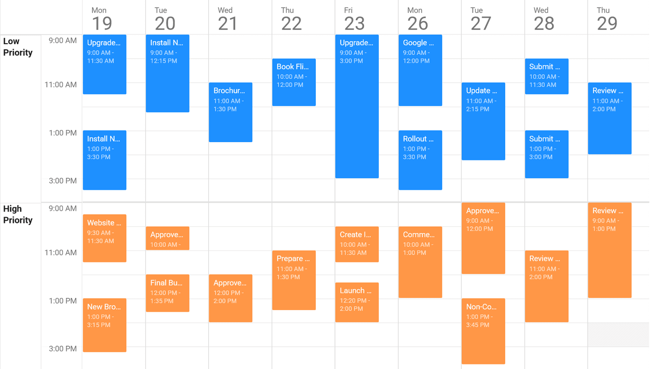 DevExtreme jQuery Scheduler 商品画像 DevExtreme jQuery Scheduler 商品画像
