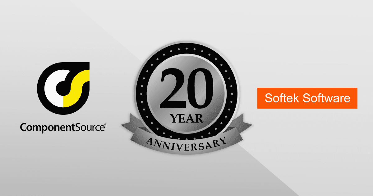 Softek Softwareとのパートナーシップ20周年を祝賀