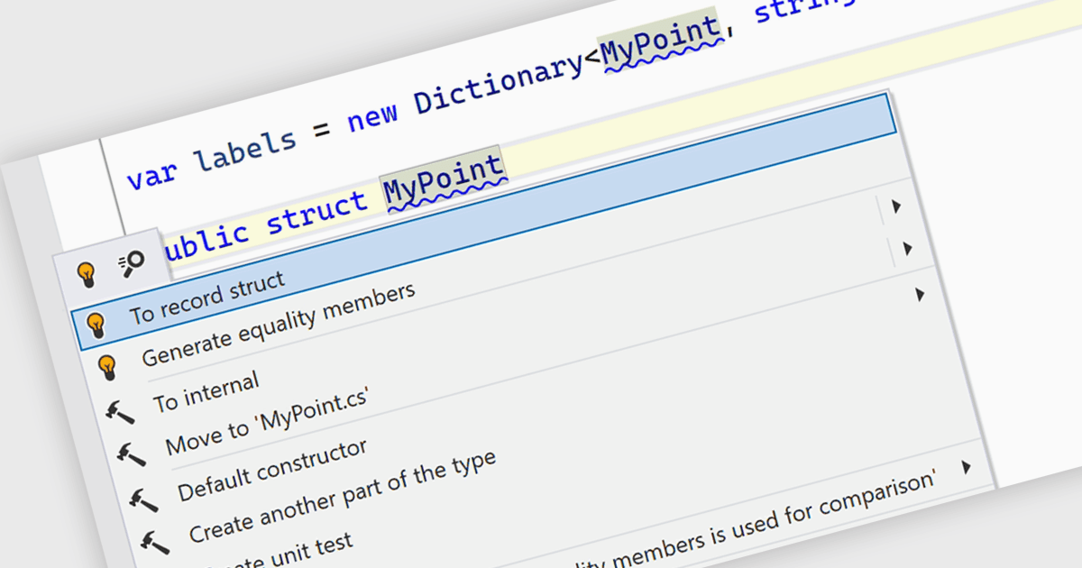 C#コードの品質と効率が向上