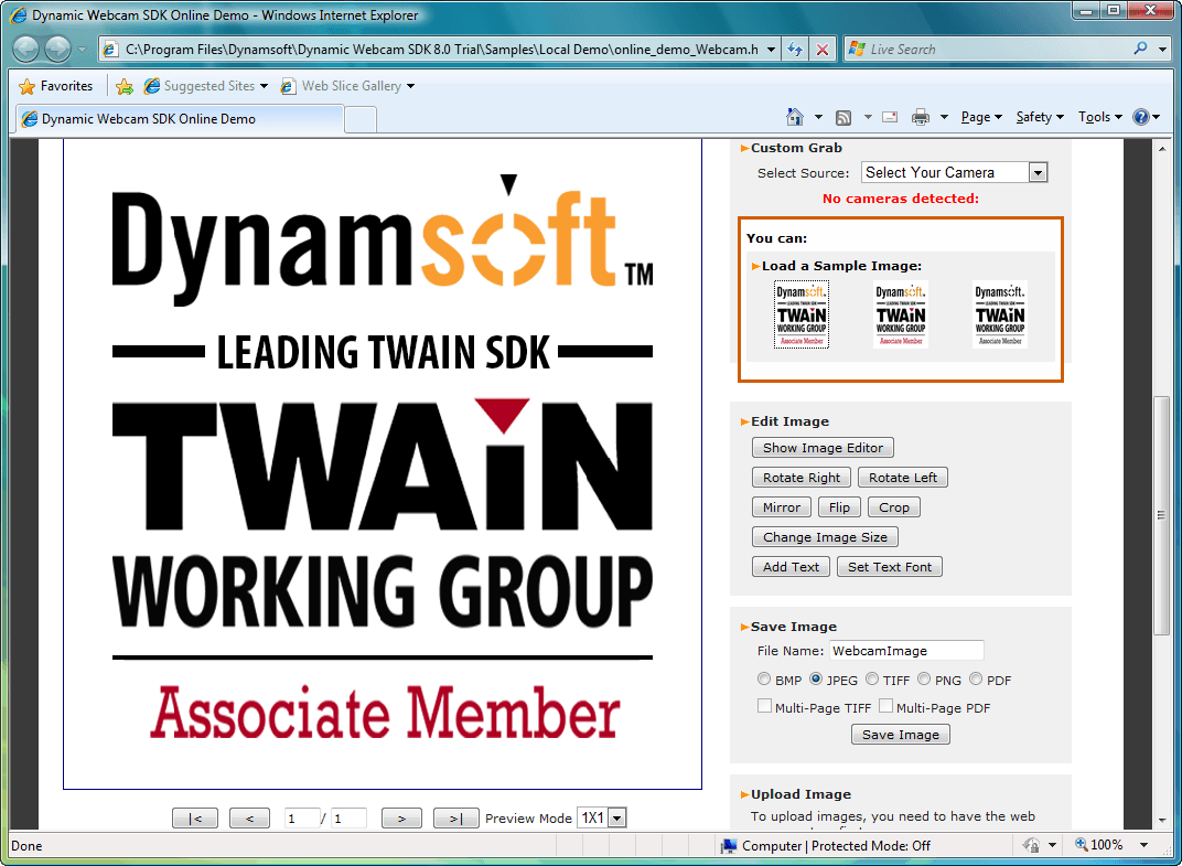 Dynamic Webcam SDK がリリースされました