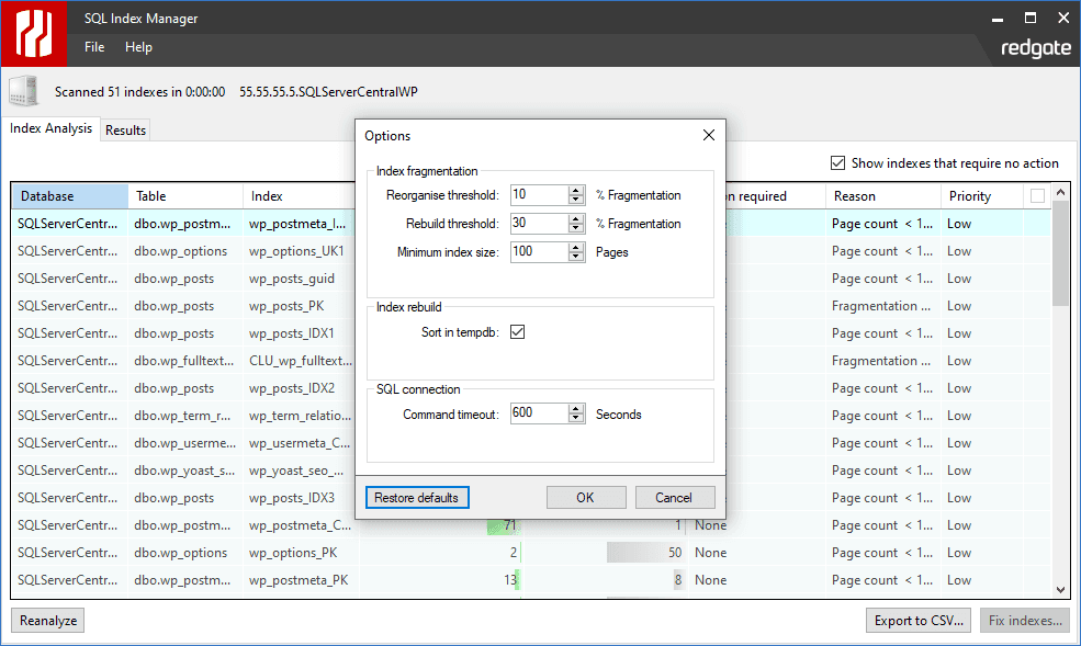 SQL Index Manager（英語版） 商品画像