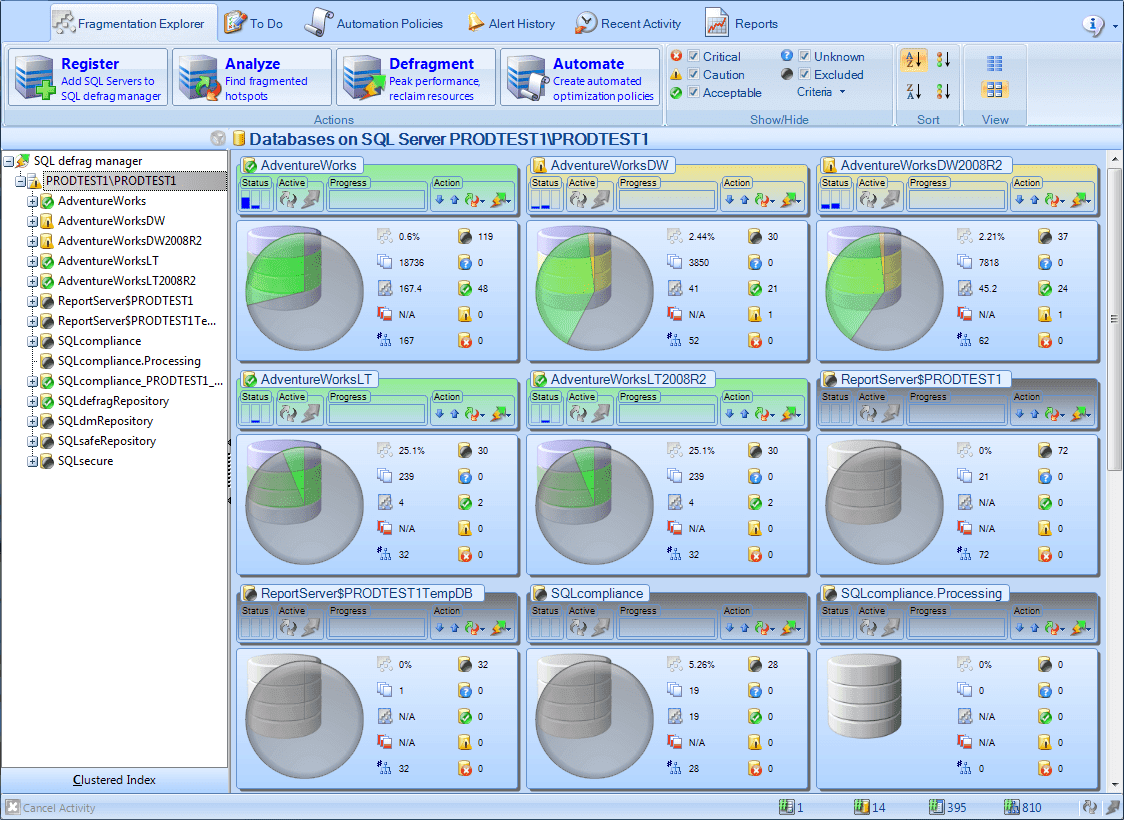 SQL Defrag Manager （英語版） 商品画像