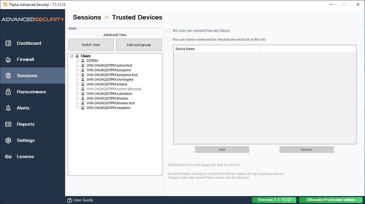 TSplus Advanced Security 商品画像