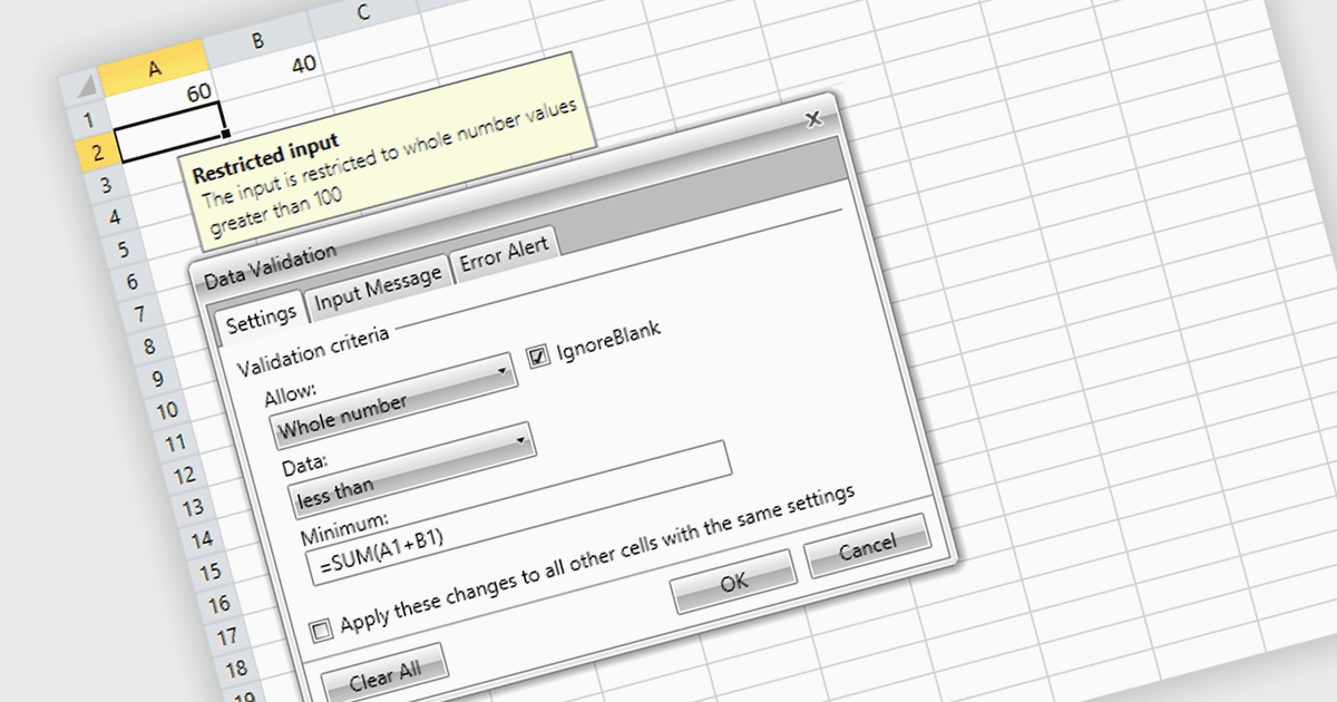 データ検証を.NET 8スプレッドシートに追加