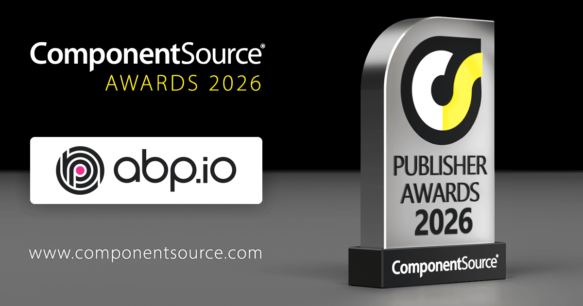 ABPがComponentSourceアワードを受賞