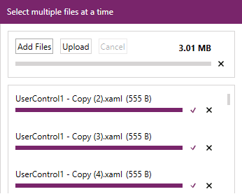 Telerik UI for WPF CloudUpload 商品画像 Telerik UI for WPF CloudUpload 商品画像