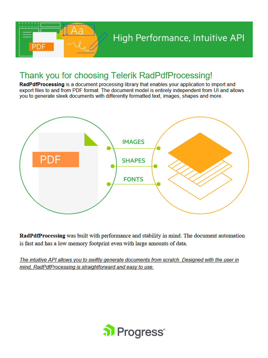 Telerik UI for .NET MAUI PDFProcessing 商品画像 Telerik UI for .NET MAUI PDFProcessing 商品画像